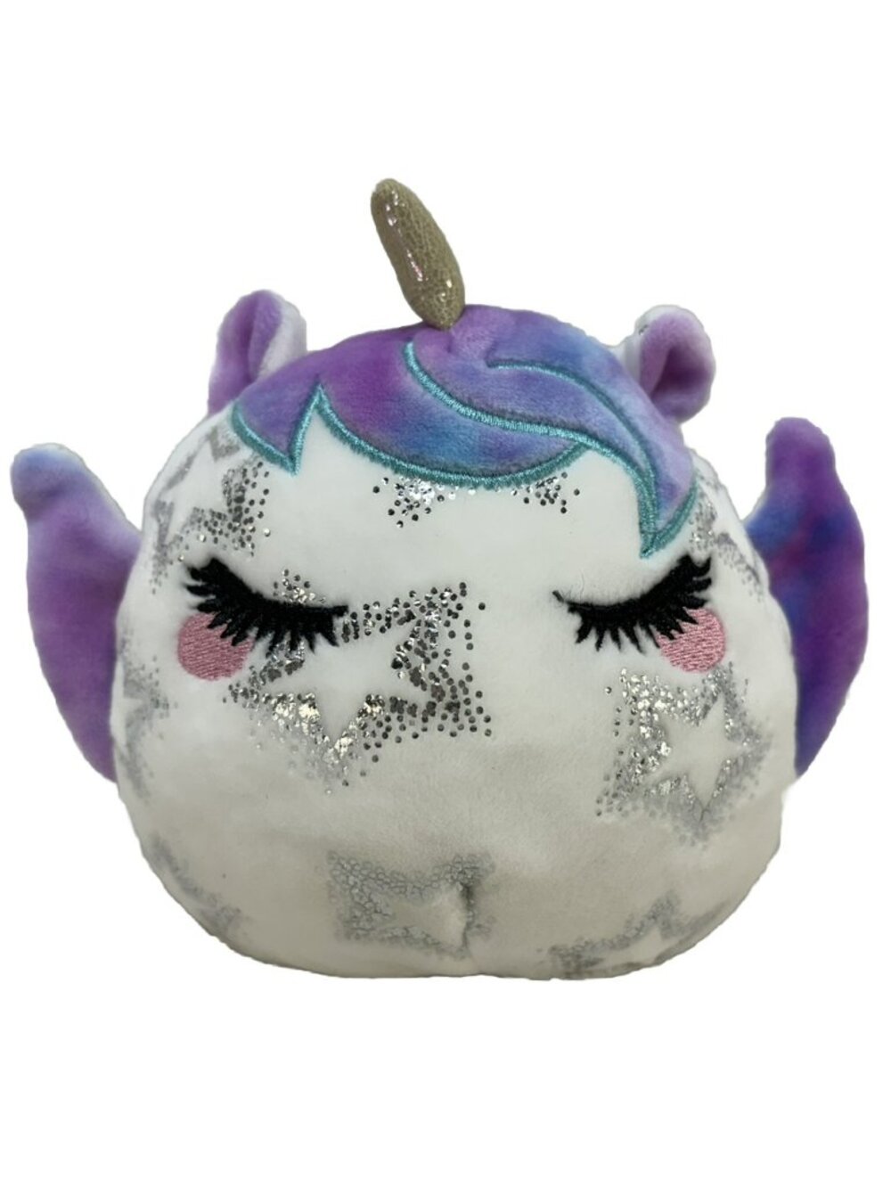 CLAIRE'S EXCLUSIVE Squishmallows GENESIS Pegasus 5" Plush Stuffed Toy Silver